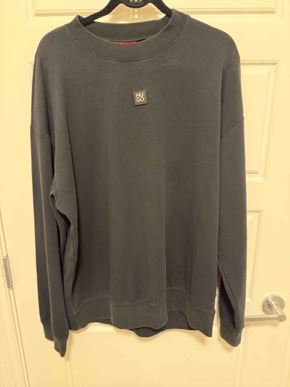HUGO boss STACKED-LOGO SWEATSHIRT size XL